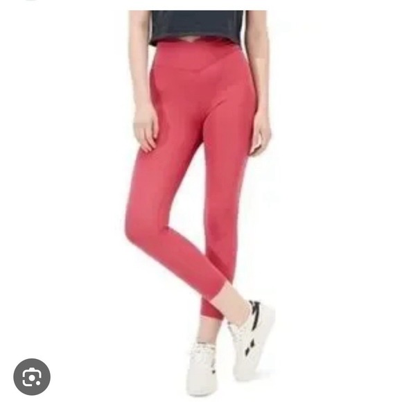 American Eagle Outfitters Pants - American Eagle The Lightweight Everything Legging‎ 7/8 Length Bright Pink Size S
